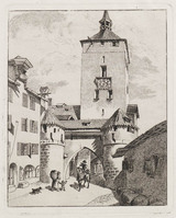 KG 01410
<br/>
Stadspoort te Nürnberg
<br/>
<em>Klein, Johann Adam (1792-1875)</em>